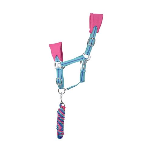 Hy Zeddy Fleece Head Collar and Lead Rope - Just Horse Riders