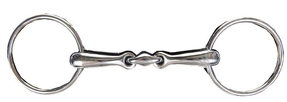 HKM Loose Ring Snaffle 18Mm Anatomic, Stainless Steel - Just Horse Riders