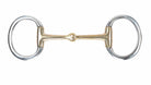 Shires Brass Alloy Flat Ring Jointed Eggbutt - Just Horse Riders