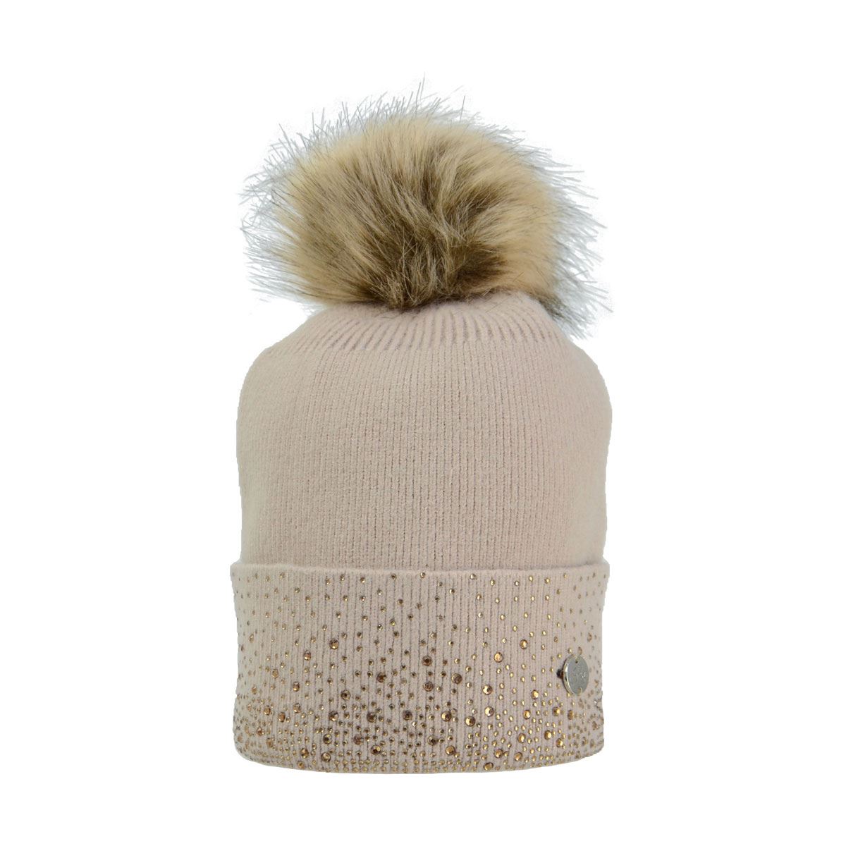 Hy Equestrian Alaska Diamante Bobble Hat - Just Horse Riders