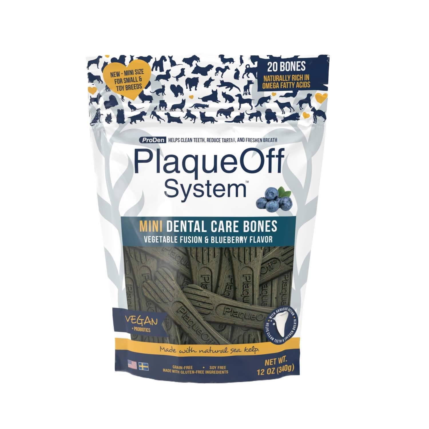 Plaqueoff Mini Dental Care Bones - Just Horse Riders