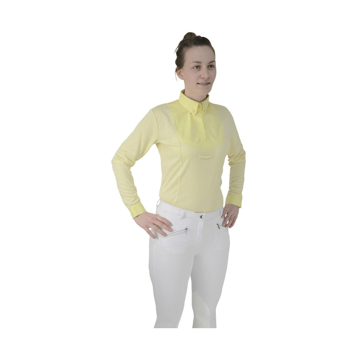 HyFASHION Ladies Dedham Long Sleeved Tie Shirt - Just Horse Riders