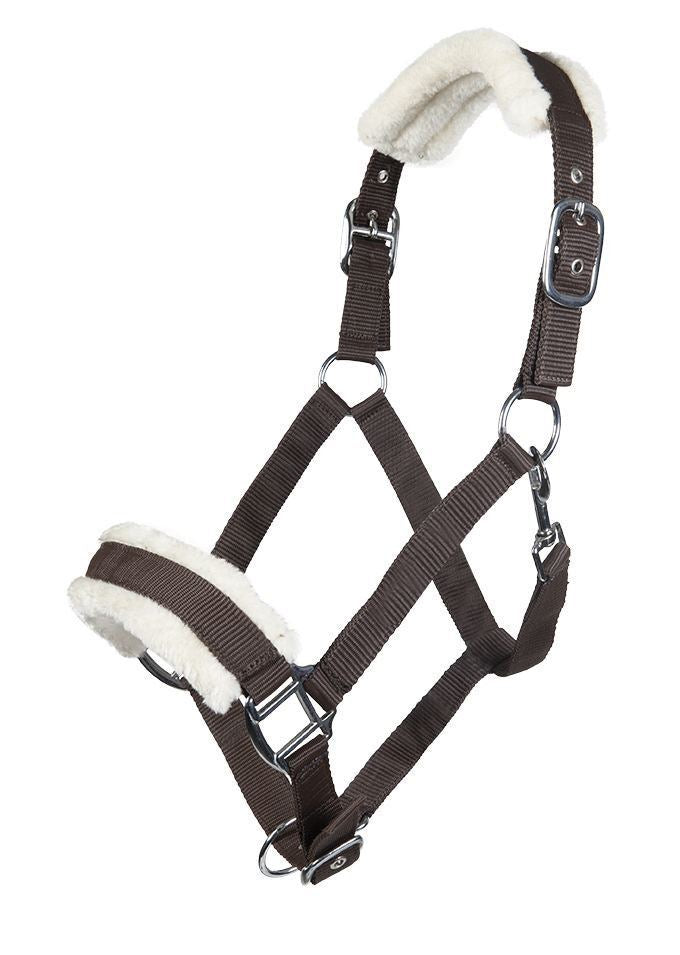 HKM Head Collar Bischofshofen With Plush Padding - Just Horse Riders