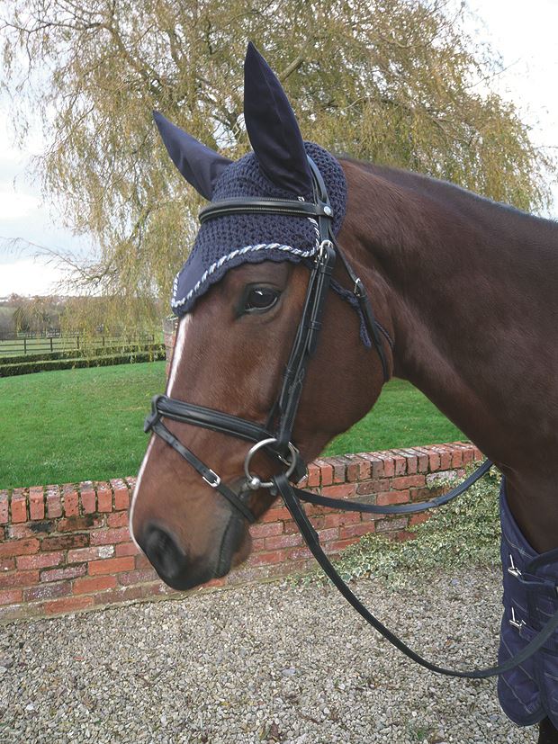 Mark Todd Crochet Fly Veil - Just Horse Riders