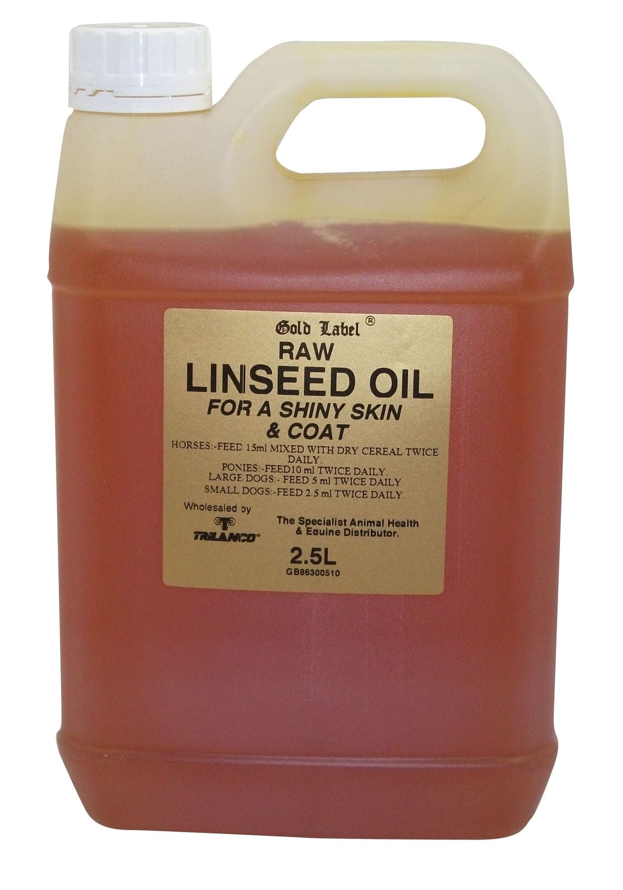 Gold Label Linseed Oil - Just Horse Riders