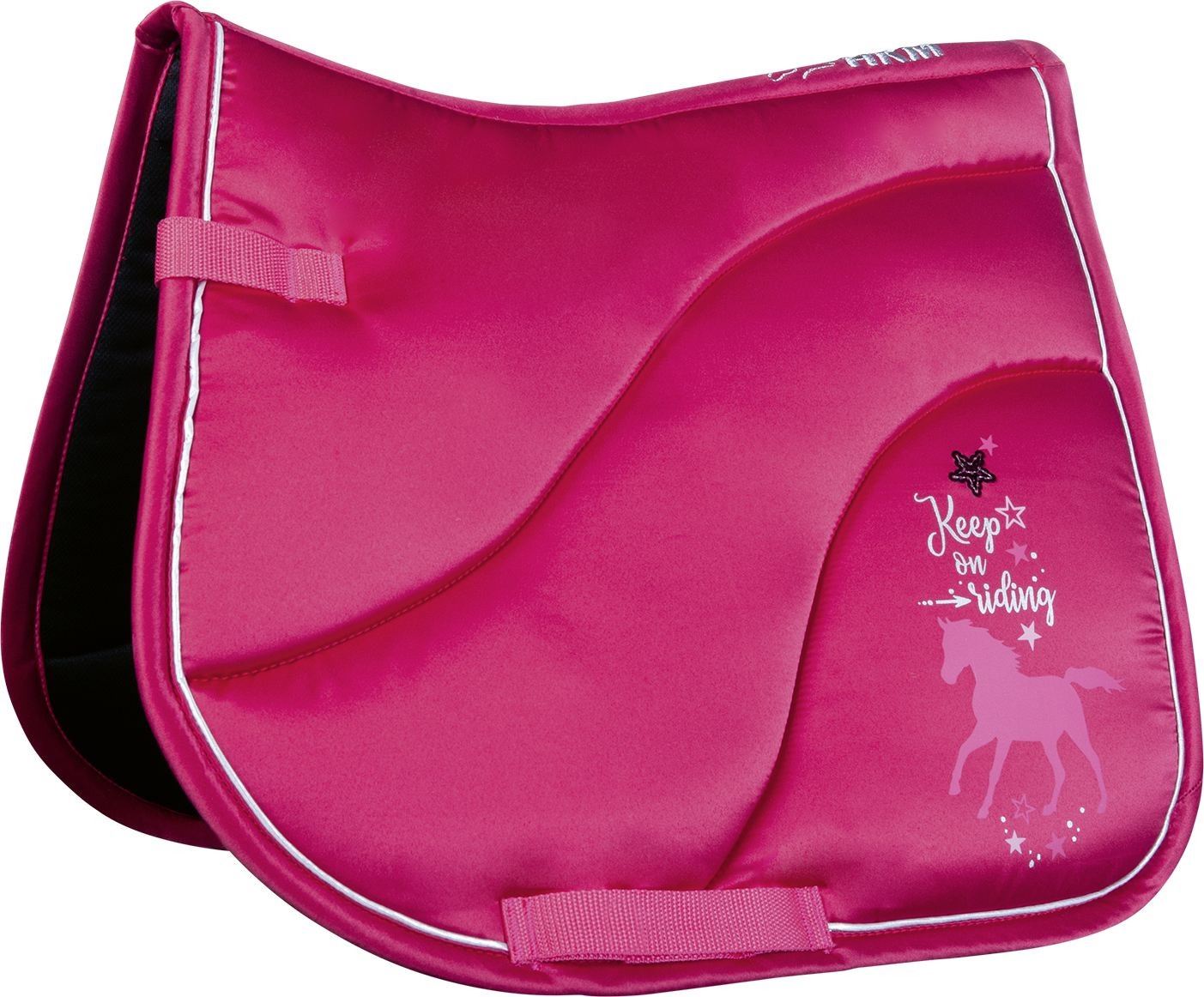 HKM Saddle Cloth Keep On Riding - Just Horse Riders