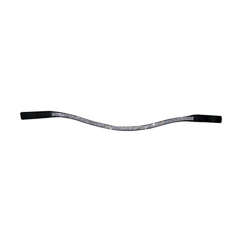 HyCLASS Curved Diamante Crystal Brow Band - Just Horse Riders