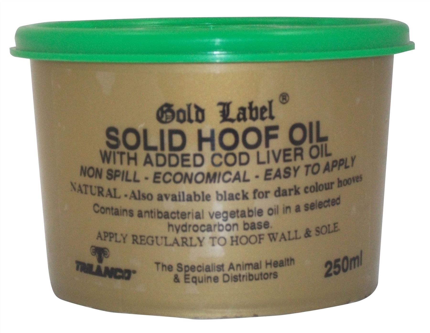 Gold Label Solid Hoof Oil - Just Horse Riders